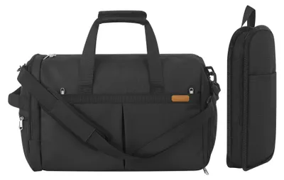 Produktbild von SONGMICS Reisetasche Handgepäck-Tasche faltbar mit Schuhfach Nassfach, 50 L