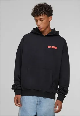 Productafbeelding van Herenhoodie Mr. Tee Days Before Overize, zwart - XXL