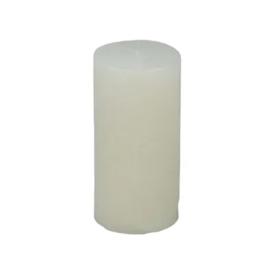 Obrázek produktu pro Svíčka značky Stumpenkerze, průměr 5 cm, výška 10 cm, barva: krémová bílá, doba hoření: cca 25 hodin.