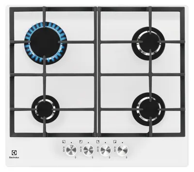 Produktbild von Electrolux PVB642OV Weiß Integriert Gaskochfeld 4 Zone(n)