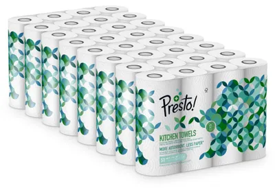 Produktbild von Presto! TAD Küchenrolle 32 Rollen Extra Saugfähig 51 Blätter
