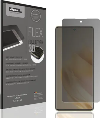 Image de Full Cover Privacy Film pour Infinix Zero 30 5G Film de protection visuelle ecrán