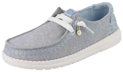 Produktbild von HEY DUDE Wendy Break Surf Damen Schlupfsneaker grau Textil - Größe: 37