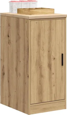 Image de vidaXL Armoire de rangement pour garage Artisan-Chêne Pin massif