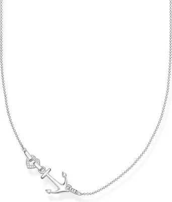 Produktbild von Thomas Sabo SCKE150284 Kette Anker mit Herz Silber