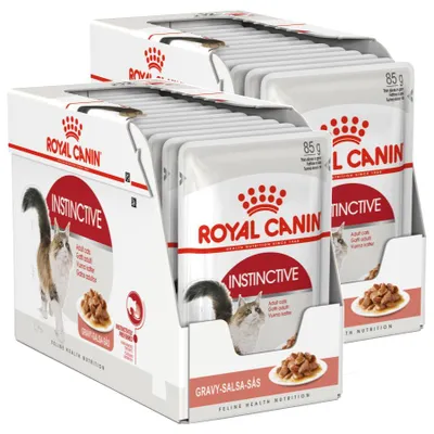 Zdjęcie produktu dla Royal Canin Instinctive FHN Karma Mokra W Sosie Dla Kotów Dorosłych, Wybrednych 24x85g