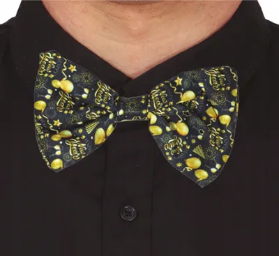 Productafbeelding van Silvesterfeestaccessoire, nieuwjaarsfeest, feestkleding, kostuum, glanzend, sprankelend, middernacht, feestelijk, decoratie, stijlvolle verscheidenheid, kleur: zwart