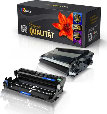 Produktbild von Print-Klex Kompatible Trommel & Toner kompatibel mit Bother DR3400 & TN3480 HL-L6300 DW HL-L6300 DWT HL-L6300 Series HL-L6400 DW HL-L6400 DWT HL-L6400 DWTT HL-L6400 Series Schwarz Farblos - Color Print Serie