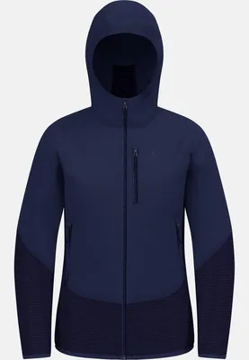 Produktbild von Isolierte Ascent Hybridjacke mit Wolle, Damen - Odlo, Farbe:21120 eclipse, Größe:L