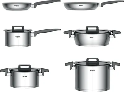 Produktbild von WOLL Topfset Concept Edelstahl 10teilig