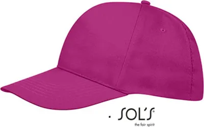 Produktbild von SOLs 88110 | Cap Sunny / Kappe / Mütze / Hut - Farbe: Fuchsia - Größe: One Size