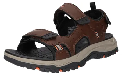 Produktbild von Skechers Herren-Sandale RELAXED FIT PREWITT - RIGDON Braun-Schwarz, Farbe:braun, EU Größe:45