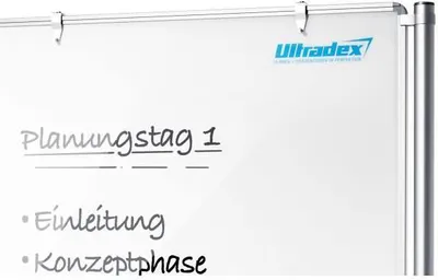 Produktbild von Flipchart-Blockhalter für Aluminium-Rahmen