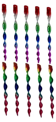 Produktbild von 10 Stück Reflektierende Spiralen zur Vogelabwehr für Balkon, Garten und Terrasse