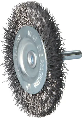 Image de BRILLIANT TOOLS BT103107 Brosse à disque, Ø 75 mm avec logement de 6 mm