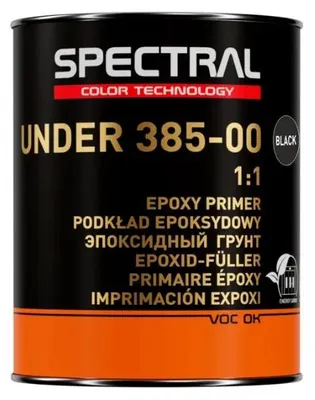 Produktbild von Novol Spectral UNDER 385-00 – 2K Epoxid Grundierung Schwarz 1,6L mit Härter