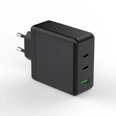 Produktbild von ANTCOOL 2 Type-c +QC3.0 Schnellladung Galliumnitrid 100W Ladegerät mit drei Anschlüssen