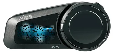 Zdjęcie produktu dla Słuchawka Bluetooth do kasku motocyklowego, system interkom do komunikacji grupowej, wodoszczelna konstrukcja, 1 sztuka