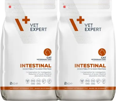 Produktbild von Sucha karma dla kota VetExpert Veterinary Diet Intestinal Katze 2x2kg