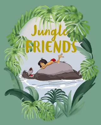 Produktbild von Komar Disney Wandbild Jungle Book Friends | Kinderzimmer, Babyzimmer, Dekoration