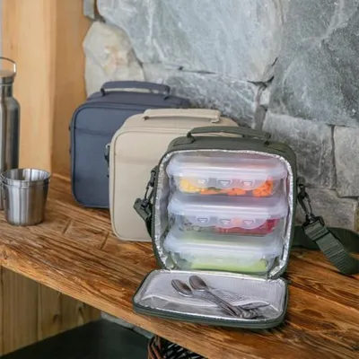 Image de Set sacoche Lunch Box Vert