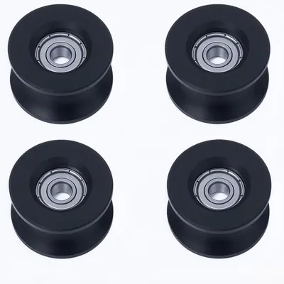 U-Rollen 4er-Pack 8x40x20,7 mm Kugellager Führungsrollen