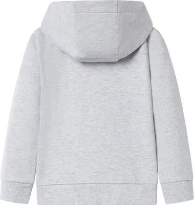 Immagine prodotto di vidaXL Felpa con cappuccio con zip per bambini Grigio 92