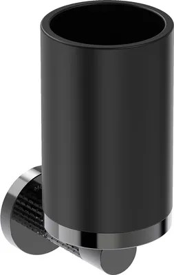Obrázek produktu pro Mexen Triv držák na kartáčky, černý/black chrome - 70A33051-73B