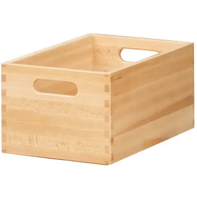 Produktbild von Zeller Allzweckkiste, Buche lackiert 30x20x15