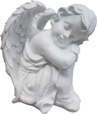 Produktbild von Engel Deko Figur Statue Skulptur 41cm Figuren Statuen Skulpturen Grabschmuck