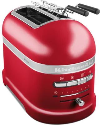 Produktbild von Kitchenaid 5KMT2204EER Artisan 2 Scheiben Toaster Empire Rot