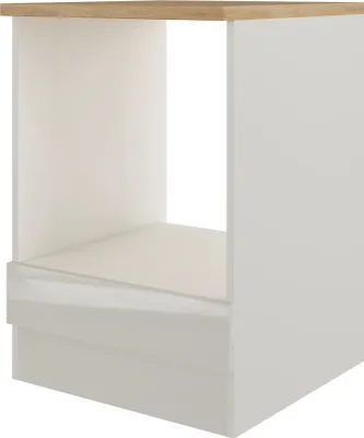 Produktbild von Herdumbauschrank LUND Lichtgrau 60 x 60 x 85 cm (BxTxH)