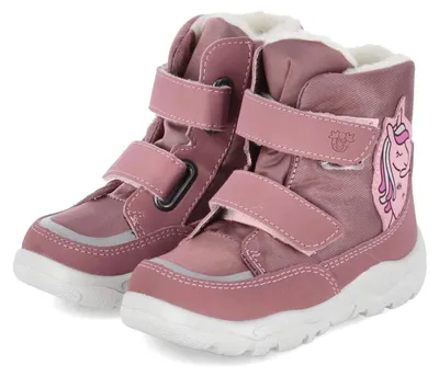 Immagine prodotto di Stivali da neve per bambine Pepino, modello ANKI, color rosa, realizzati in tessuto e materiale sintetico, taglia 22