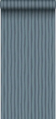 Immagine prodotto di Sanders & Sanders carta da parati strisce blu grigrio 53 cm x 10 m