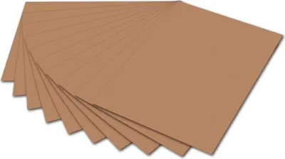 Produktbild von Folia 6772E Tonpapier - 50 x 70 cm, hellbraun