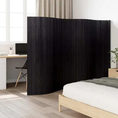 Produktbild von Möbel Paravent Schwarz 165x400 cm Bambus - Paravents 376997