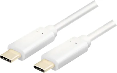 Image de USB-C - Câble USB-C USB 3.2 Gen2x1 60W 1m Blanc