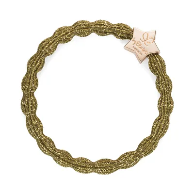 Produktbild von By Eloise London Metallic Gold Star Olive Green