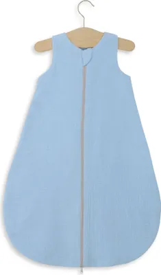 Produktbild von Musselin-Rundschlafsack für Kinder M 6-12 Monate Sommer TOG 1,0 - blau