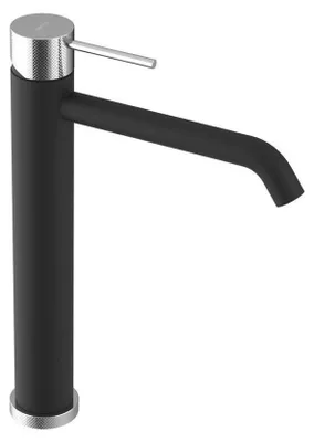 Immagine prodotto di Miscelatore per lavabo ULTRASAN, nero opaco/cromo