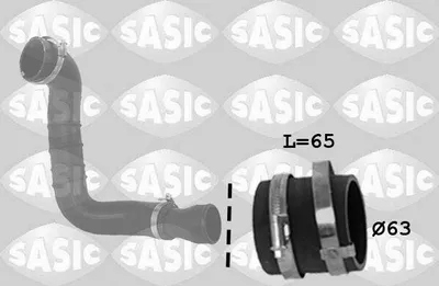 Produktbild von SASIC 3356083 Turbo Ladeluftschlauch für FORD FOCUS III Turnier FOCUS III