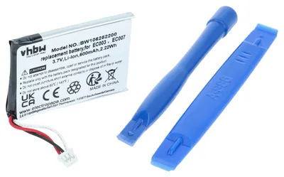 Produktbild von vhbw Akku kompatibel mit Apple iPod Mini MP3-Player Musik Player (600 mAh, 3,7 V, Li-Ion)