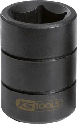 Produktbild von KS Tools 150.2155, Buchse, 1/2", 1 Kopf/Köpfe, Chrom-Vanadium-Stahl, DIN 3120, ISO 1174, 120 g