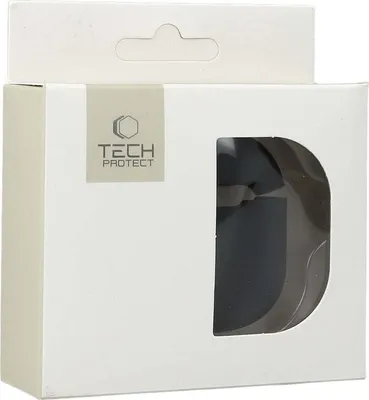 Zdjęcie produktu dla Etui Tech-Protect Silicone Na Apple Airpods 4 - Czarne