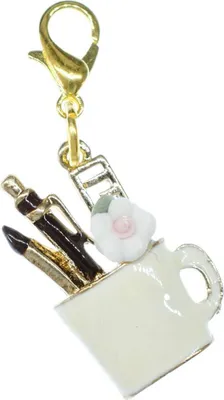 Produktbild von Becher Stiftebecher Charm Miniblings Anhänger Stift Schule Büro Homeoffice