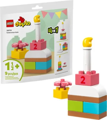 Produktbild von LEGO DUPLO Feiertorte, Bausatz, 1,5 Jahr(e), Kunststoff, 9 Stück(e), 75 g