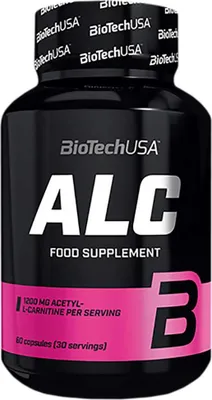 Immagine prodotto di BioTech USA ALC 60 capsule / L-Carnitina / Acetil L-Carnitina HCL con aggiunta di zinco in capsule