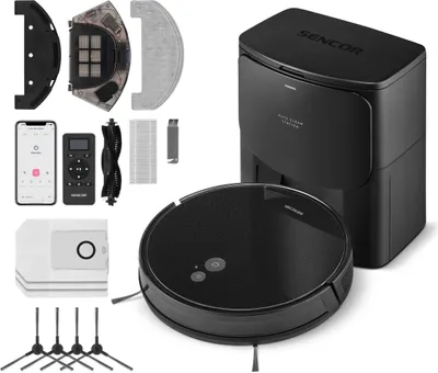 Zdjęcie produktu dla Robot odkurzający Sencor, 3000 W, czarny