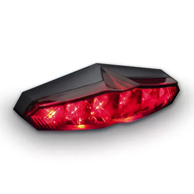 Zdjęcie produktu dla Tylne światło stopu LED KOSO Infinity czerwone z homologacją oświetlenia tablicy rejestracyjnej