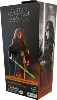 Immagine prodotto di Star Wars The Black Series, Il Mandaloriano, Luke Skywalker, Incrociatore Imperiale, action figure (circa 15 cm), figura da collezione, action figure, Hasbro F5534